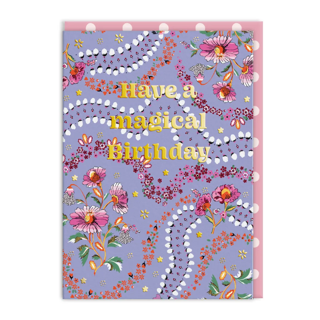 Affinity Flowers Magical Birthday Card