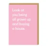 All Grown Up Buying A House Card | New Home Card | Ohh Deer