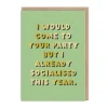 Already Socialised Greeting Card
