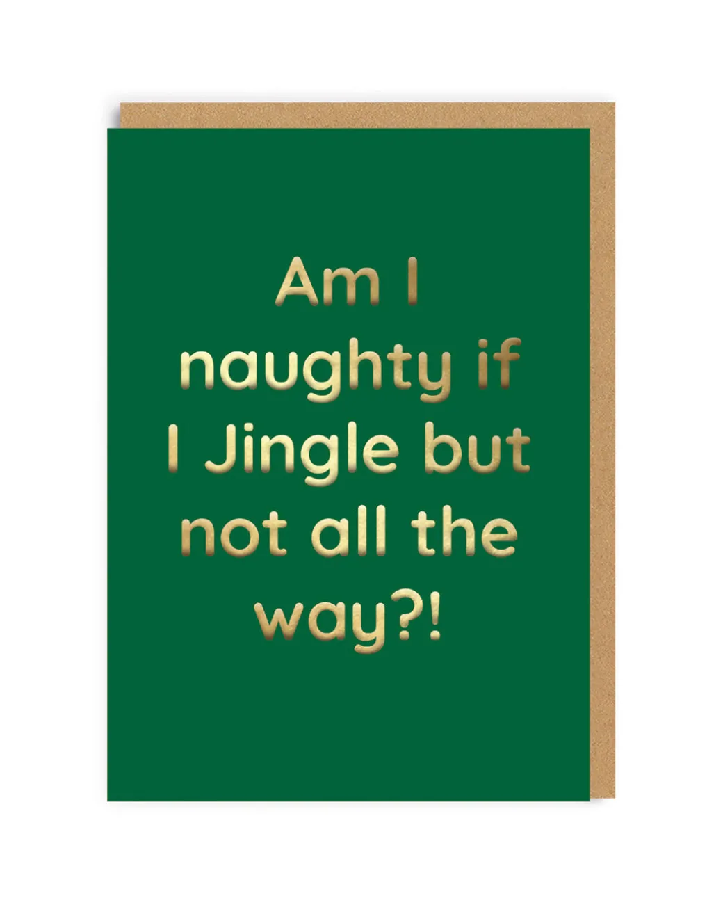 Am I Naughty Christmas Card | ohh Deer