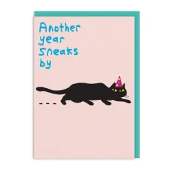 Another Year Sneaks By Greeting Card