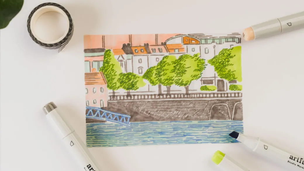 Artful: Art School in a Box - Studio Markers Edition by Ohh Deer