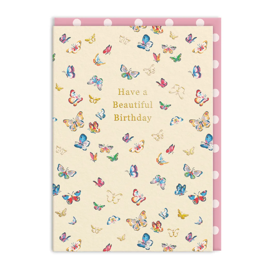 Beautiful Butterflies Birthday Card