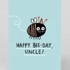 Bee Day Uncle Birthday Card | Ohh Deer