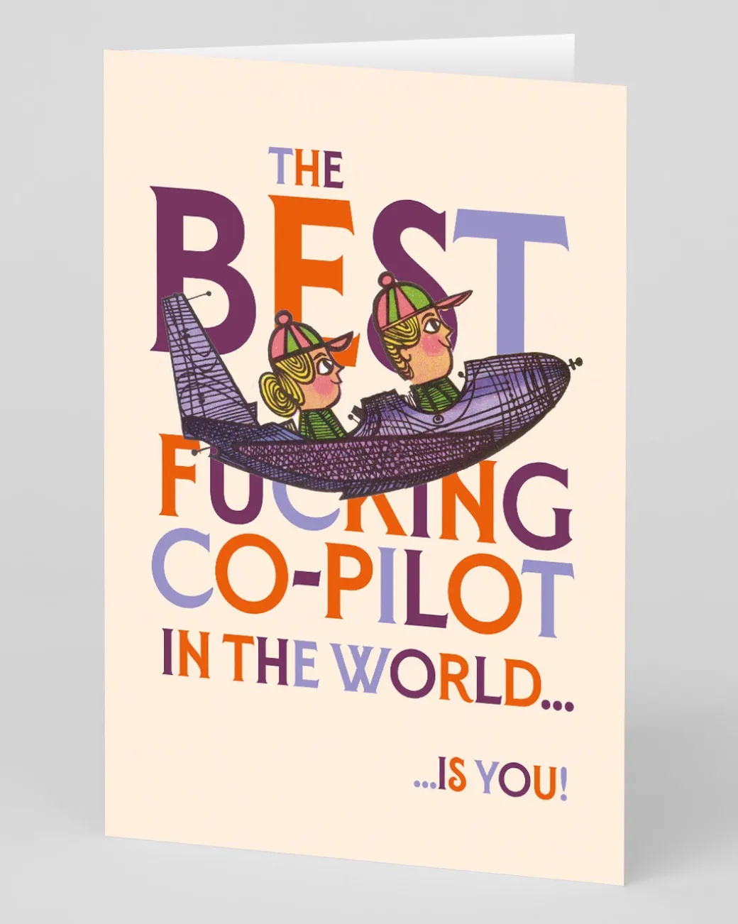 Best Co-Pilot Greeting Card | Ohh Deer