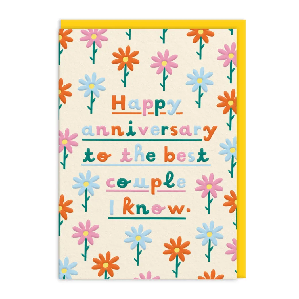 Best Couple Anniversary Card