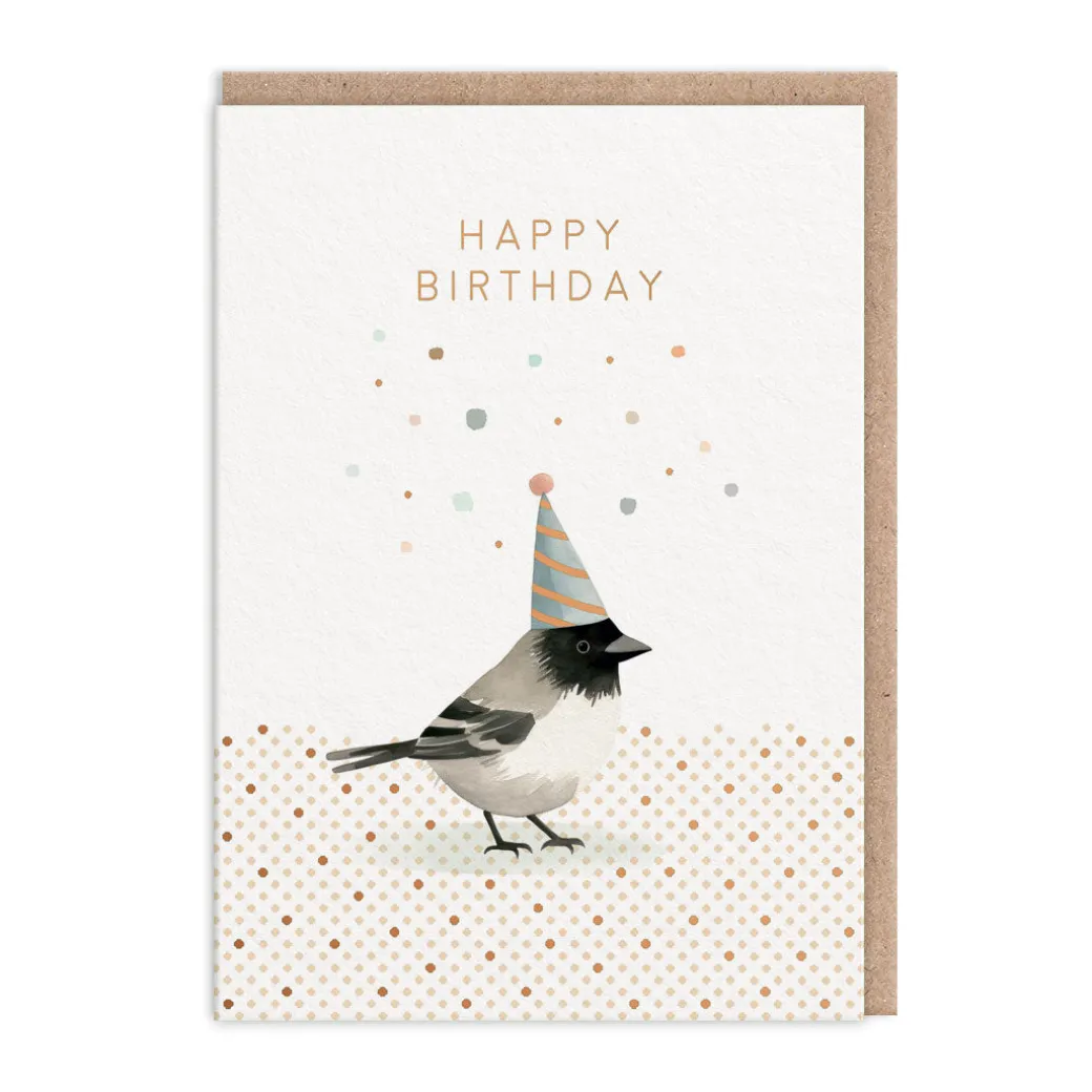 Bird Happy Birthday Card