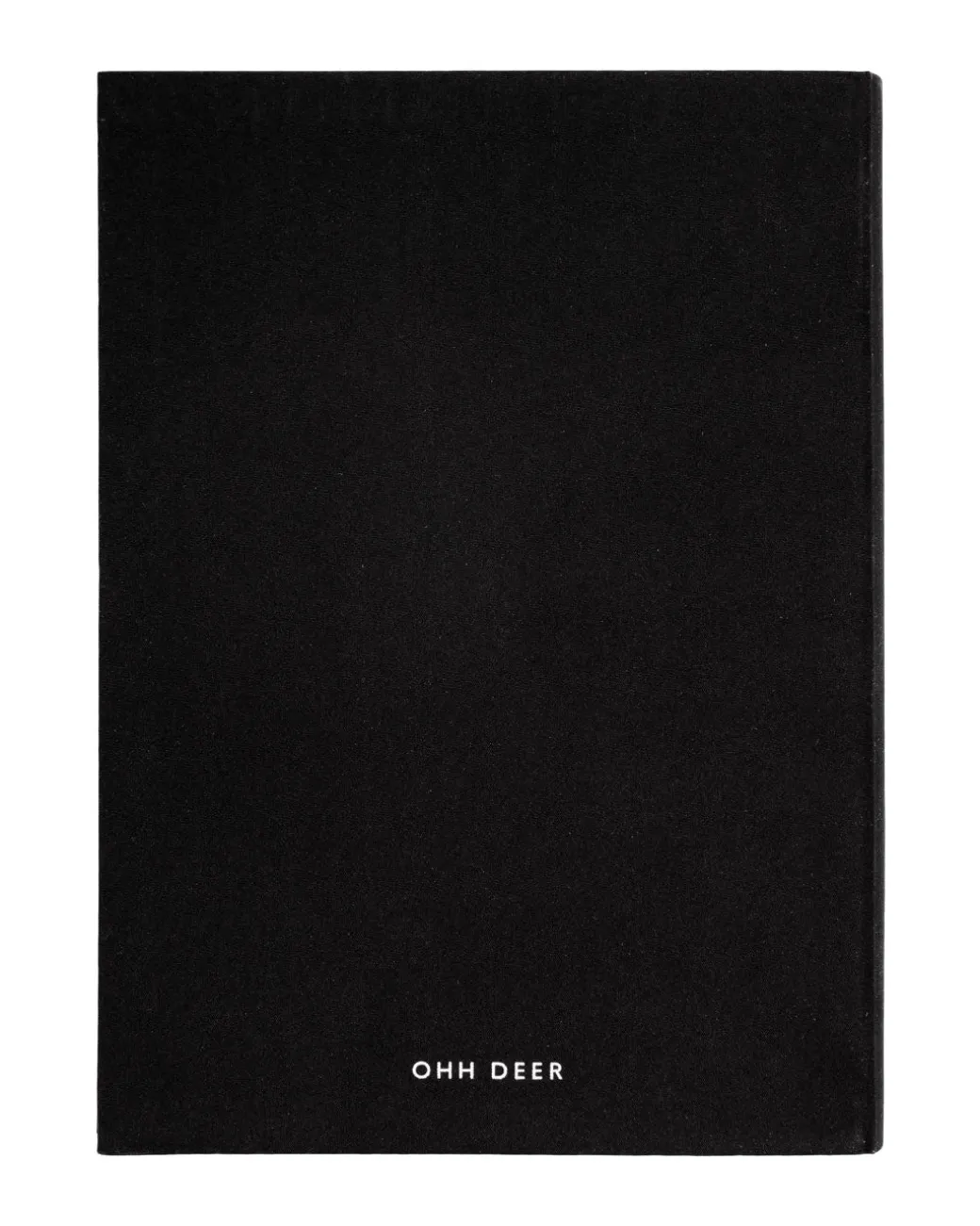 Black Daily Planner | Journal | Ohh Deer