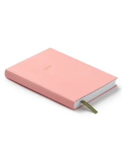 Blossom Pink 2025 A6 Diary - Elegant Daily Diary with Goals Pages
