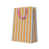 Blue and Khaki Large Gift Bag