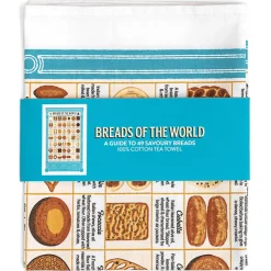 Breads of the World Tea Towel
