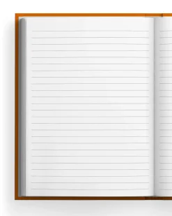 Burnt Orange Linen Notebook 📓🧡 | Ohh Deer