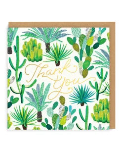 Cacti Thank You Greeting Card