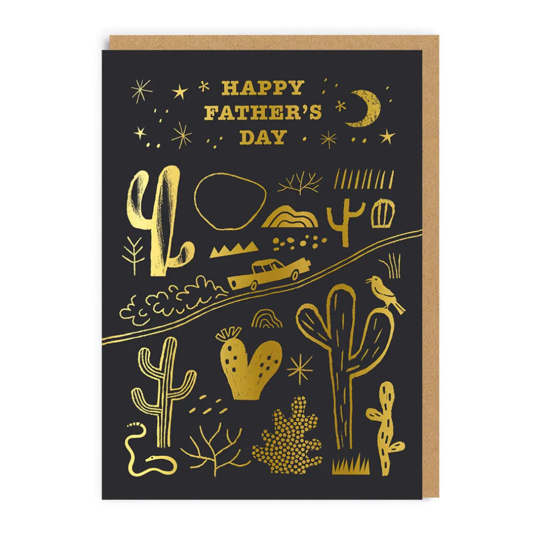 Cactus Landscape Father's Day Card | Ohh Deer