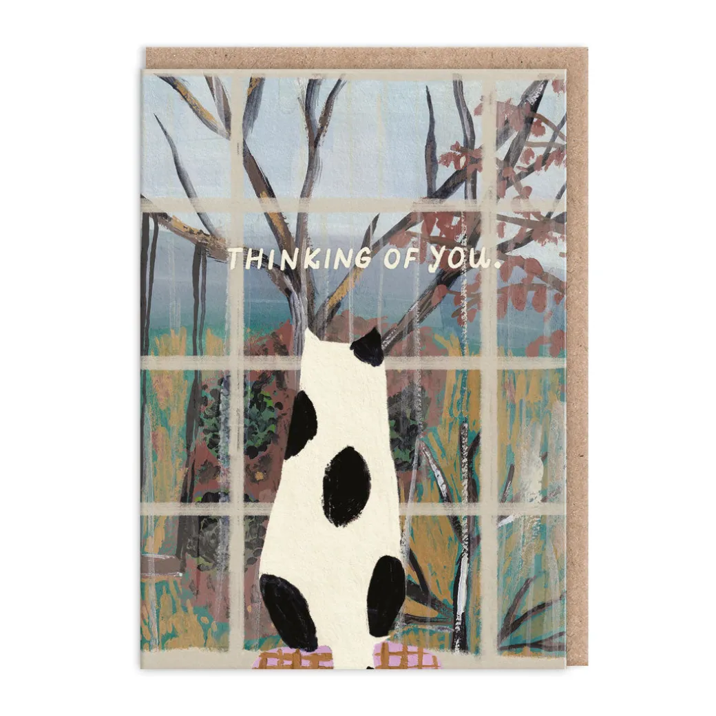 Cat Window Thinking Of You Card | Ohh Deer