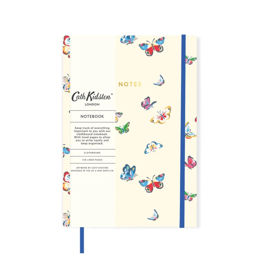 Cath Kidston | Autumn Butterflies Notebook A5 | Stationery | Ohh Deer