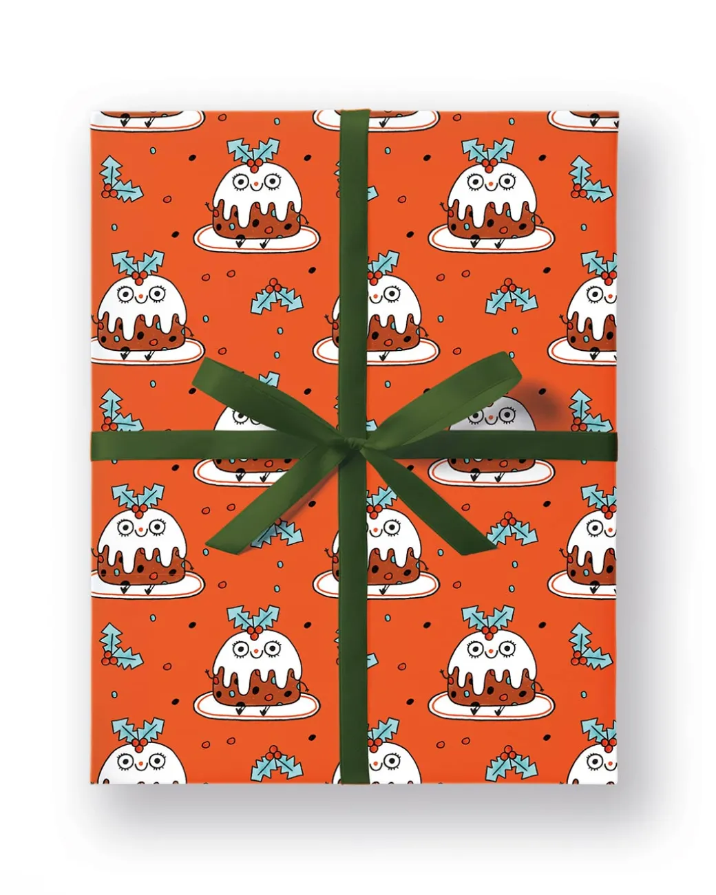Christmas Pudding Gift Wrap