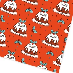 Christmas Pudding Gift Wrap