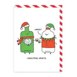 Christmas Spirits Christmas Card | Ohh Deer