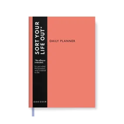 Coral A5 Daily Planner | Ohh Deer