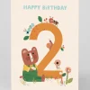 Cute Bear 2nd Birthday Card | Ohh Deer