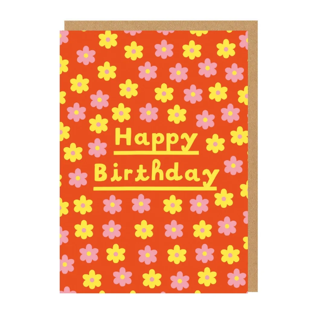 Daisies Happy Birthday Card | Ohh Deer