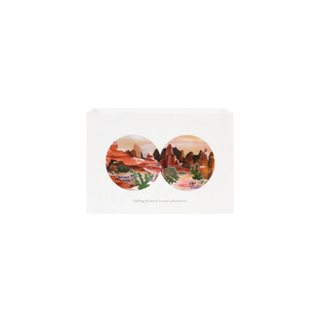 Desert View 3D Pop Up Greeting Card | Ohh Deer