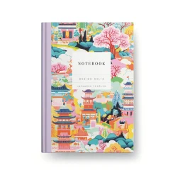 Design No.13 Japanese Temples Hardback Notebook