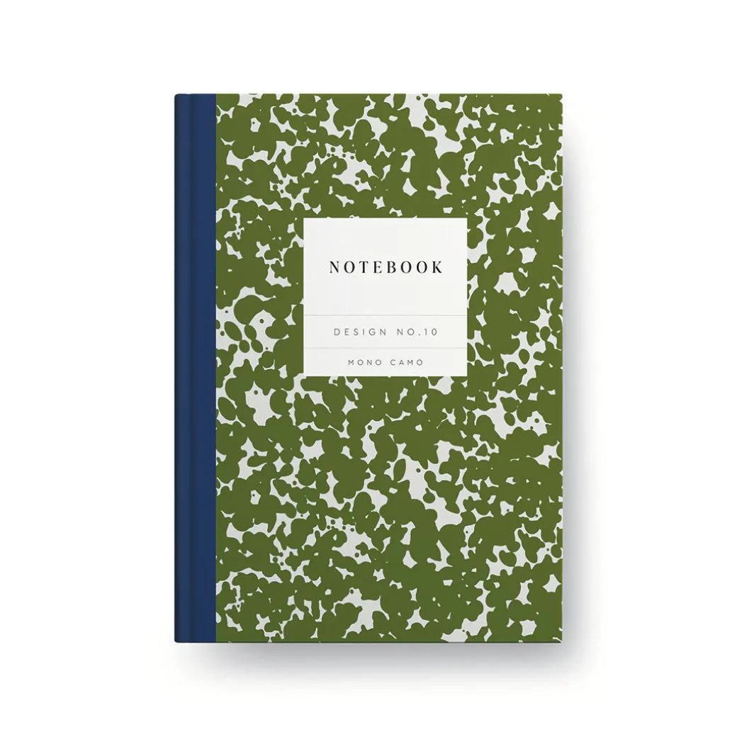 Design No.10 Mono Camo Hardback Notebook