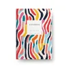Design No.8 Wiggly Abstract Hardback Notebook (OS)