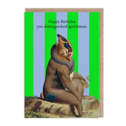 Distinguished Gentleman Greeting Card