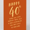 Dress Rehearsal 40th Birthday Card | Ohh Deer