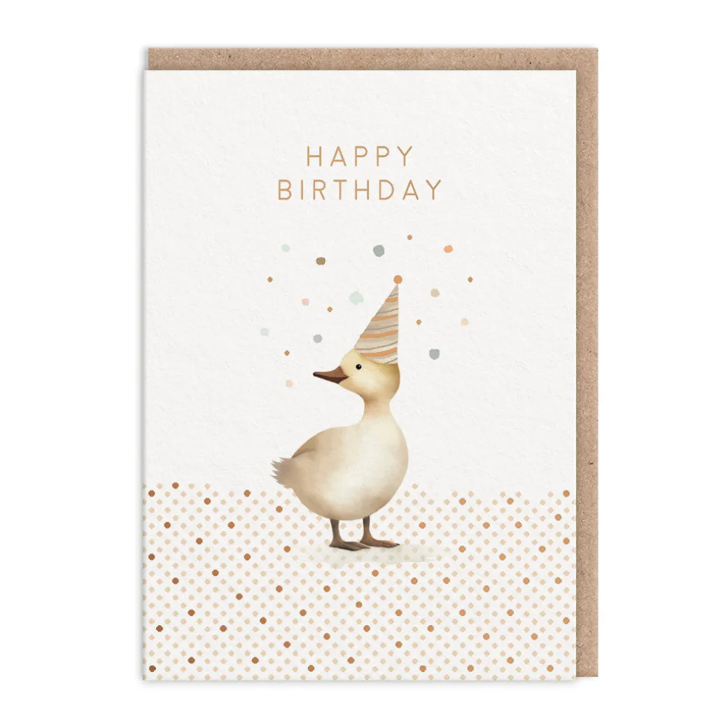 Duckling Happy Birthday Card