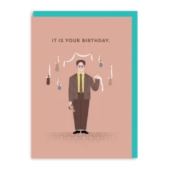 Dwight Schrute The Office US Birthday Card | Ohh Deer