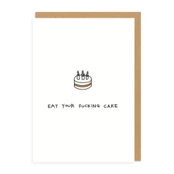 Eat Your Cake Birthday Card | Ohh Deer