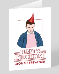 Eleven Mouth Breather Birthday Card | Ohh Deer