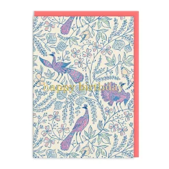 Emily Taylor - Peacocks Happy Birthday Card 🦚 | Ohh Deer