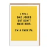 Faux Pa Dad Joke Greeting Card | Ohh Deer