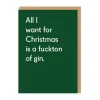 F*ckton Of Gin | Christmas Card | Ohh Deer