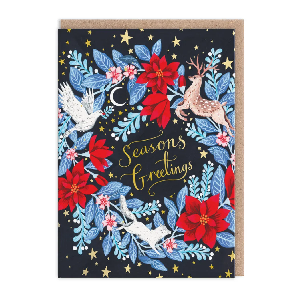 Festive Animals Christmas Card | Ohh Deer