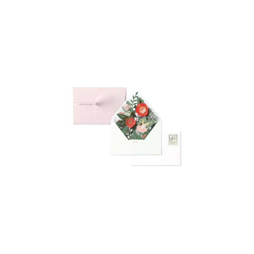 Floral Envelope 3D Pop Up Greeting Card | Ohh Deer
