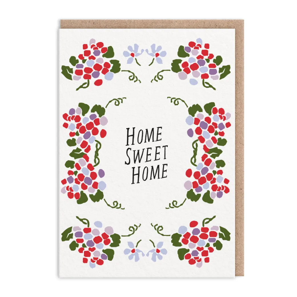Floral Home Sweet Home New Home Card | Ohh Deer