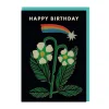Flowers Rainbow Happy Birthday Card 🌈🌸 | Ohh Deer