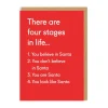 Four Stages In Life | Christmas Card | Ohh Deer
