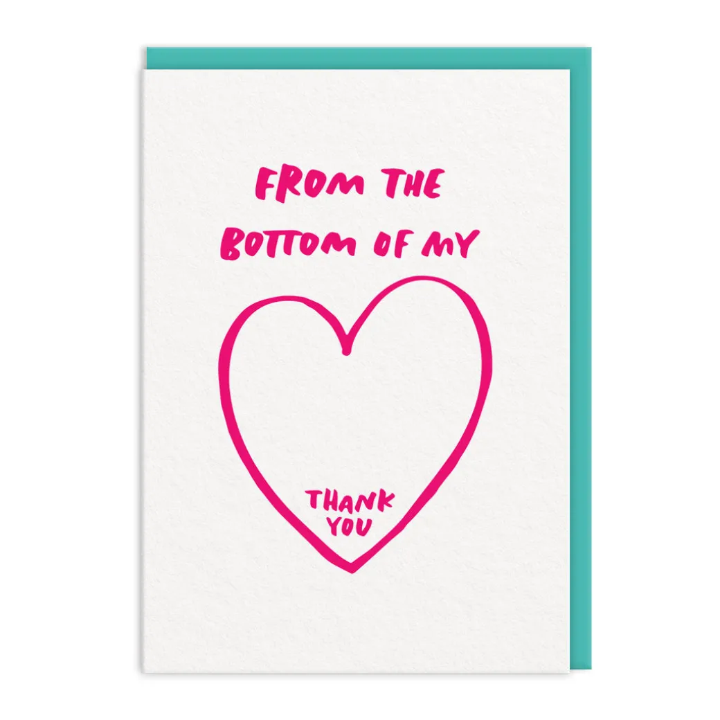 From The Bottom Of My Heart Greeting Card