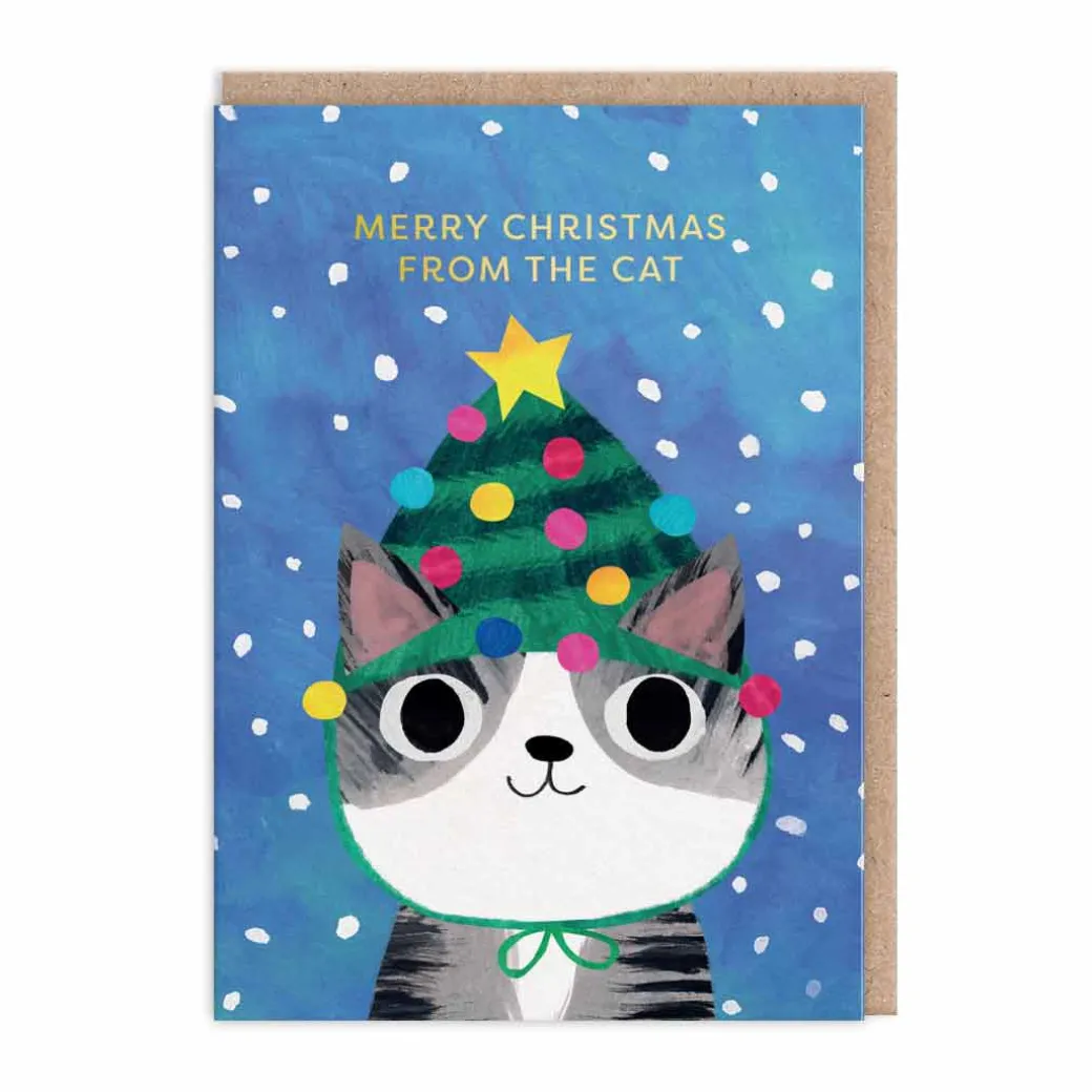 From The Cat Tree Hat Christmas Card | Ohh Deer