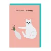 Fuck Your Birthday Card | Ken The Cat | Ohh Deer