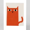 Ginger Cat Greeting Card - Christina Hägerfors | Ohh Deer