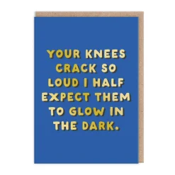 Glow In The Dark Greeting Card