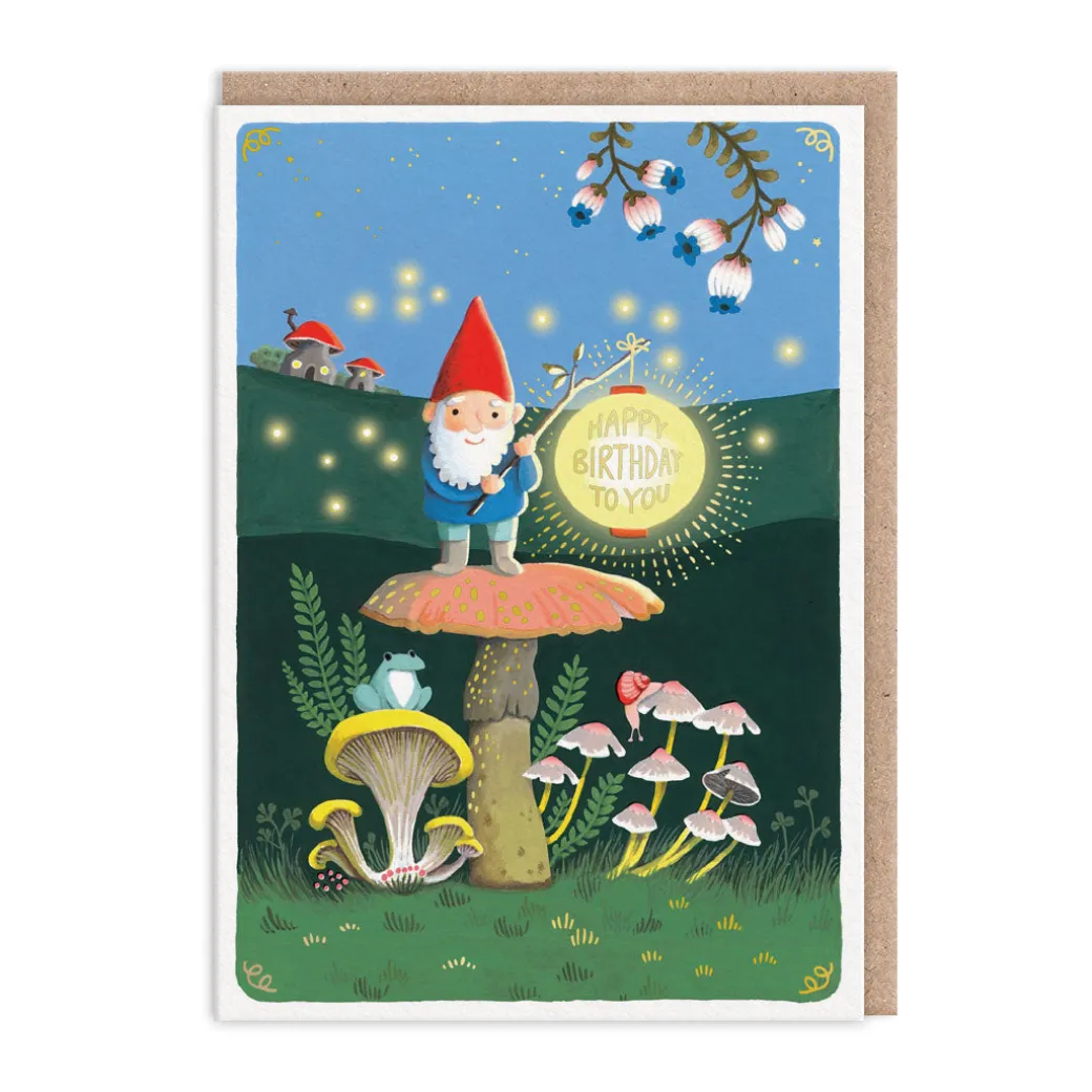 Gnome Birthday Card